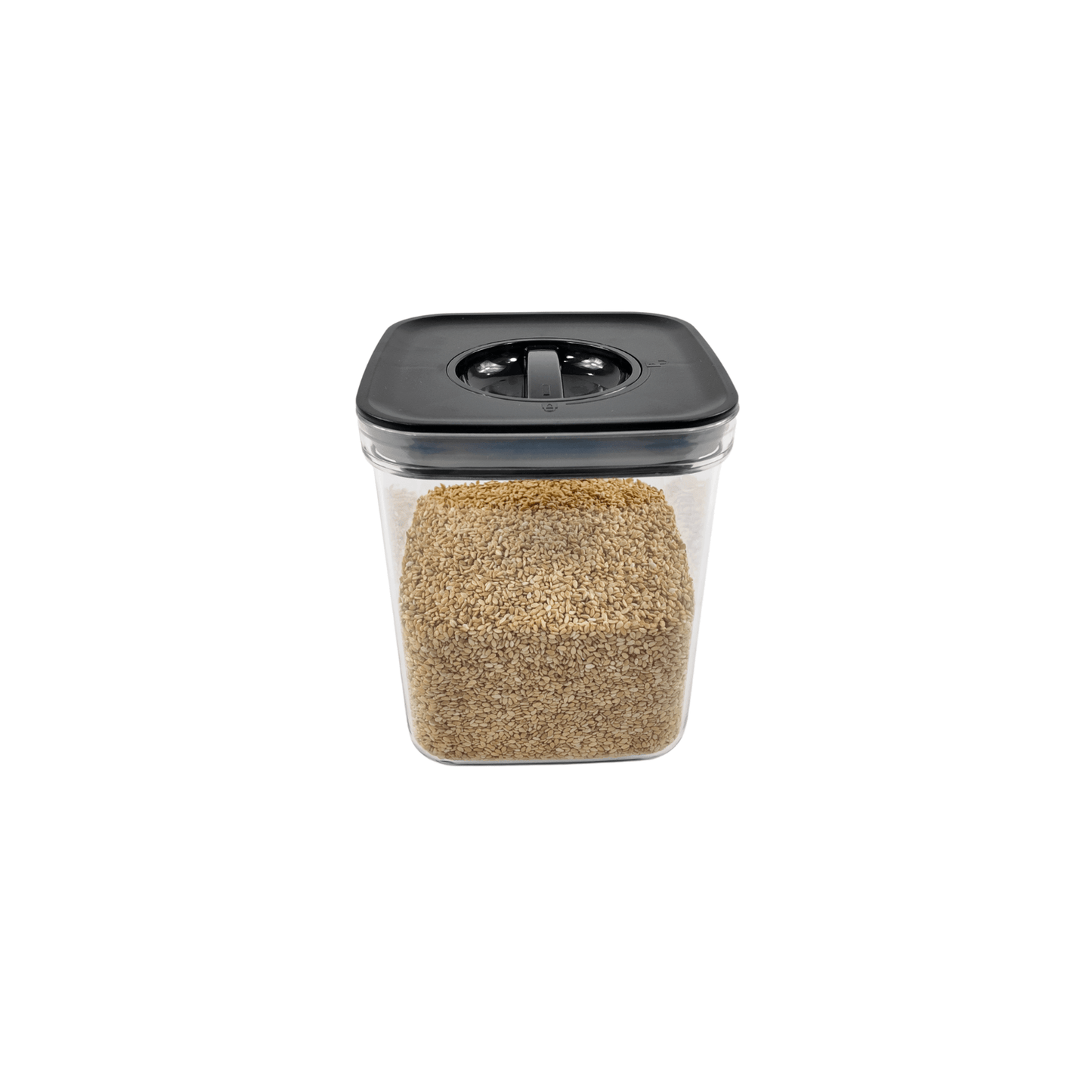 Black Airtight Container with Twist Lock – 1300ml