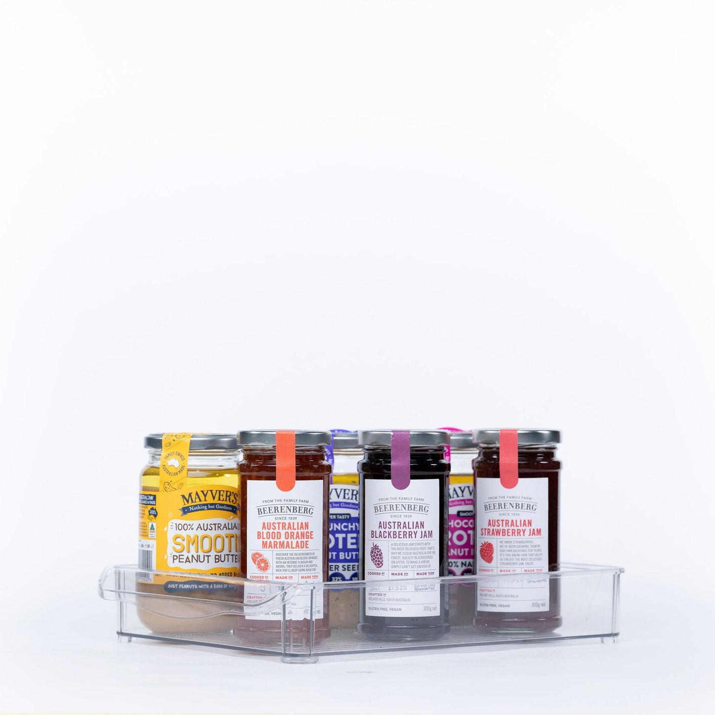 Clear Stackable Tub With Lip – Large