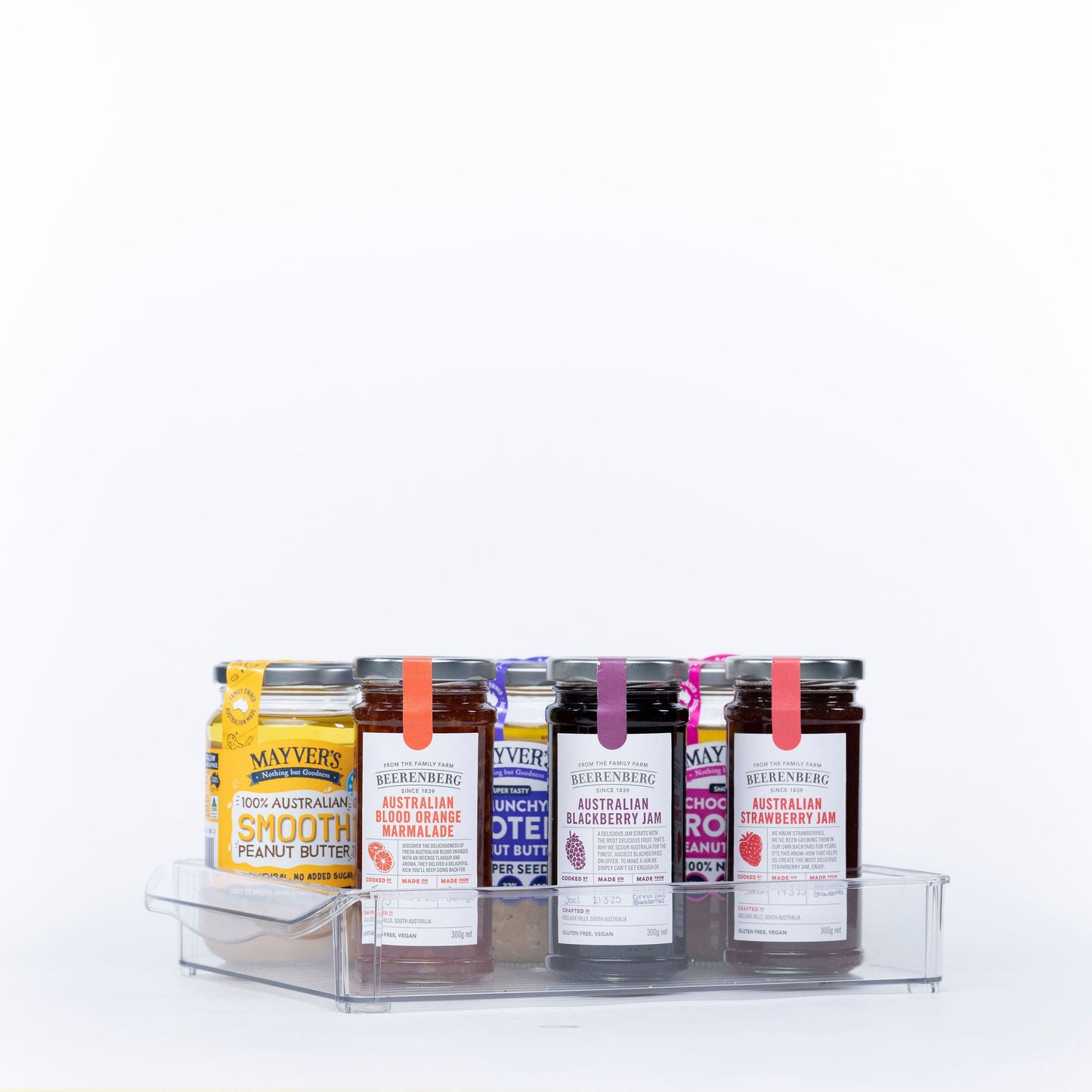 Clear Stackable Tub With Lip – Large