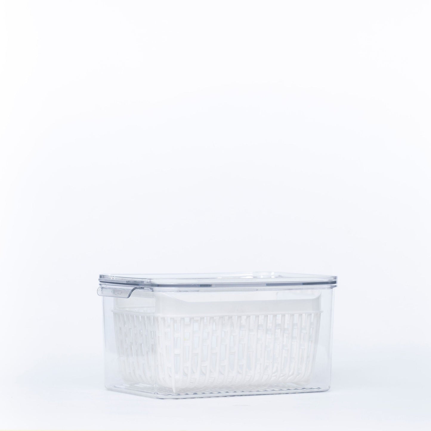 Fridge Storage Container with Single Basket