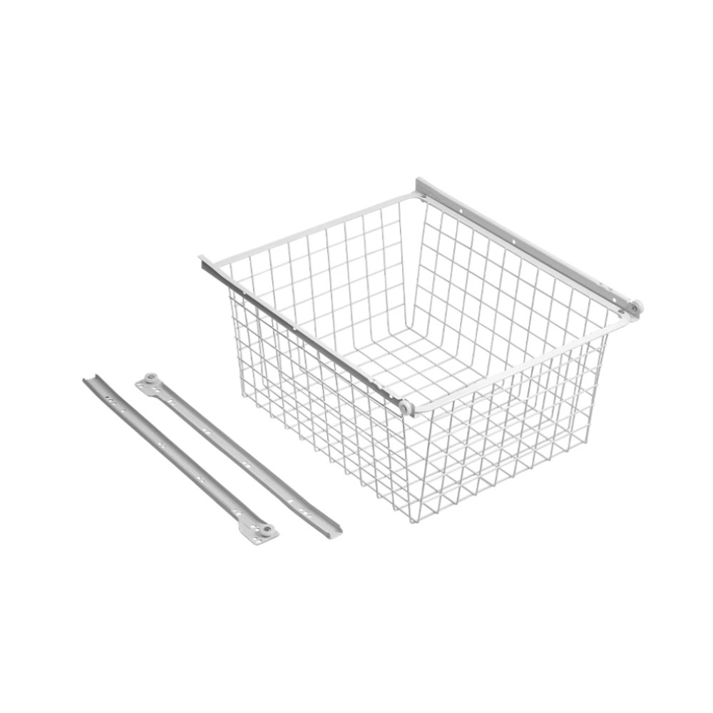 Wire Storage Basket with Slides – Available in 2 Sizes